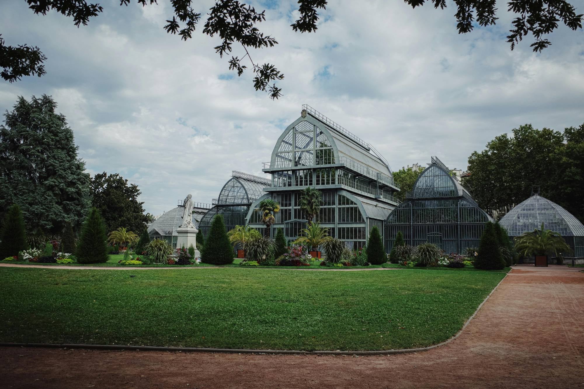 Les grandes serres du parc de la Tête d’Or, à Lyon